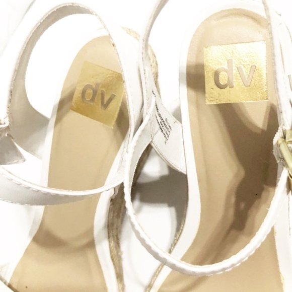 DV Ivory Espadrilles Woven Sandals - Picture 4 of 7